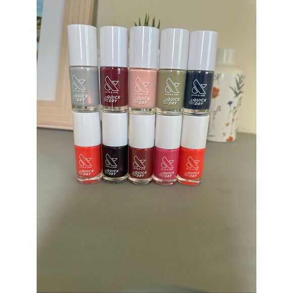 Olive and June 10x Quick Dry Nail Polish Multiple Colors New - Picture 1 of 3